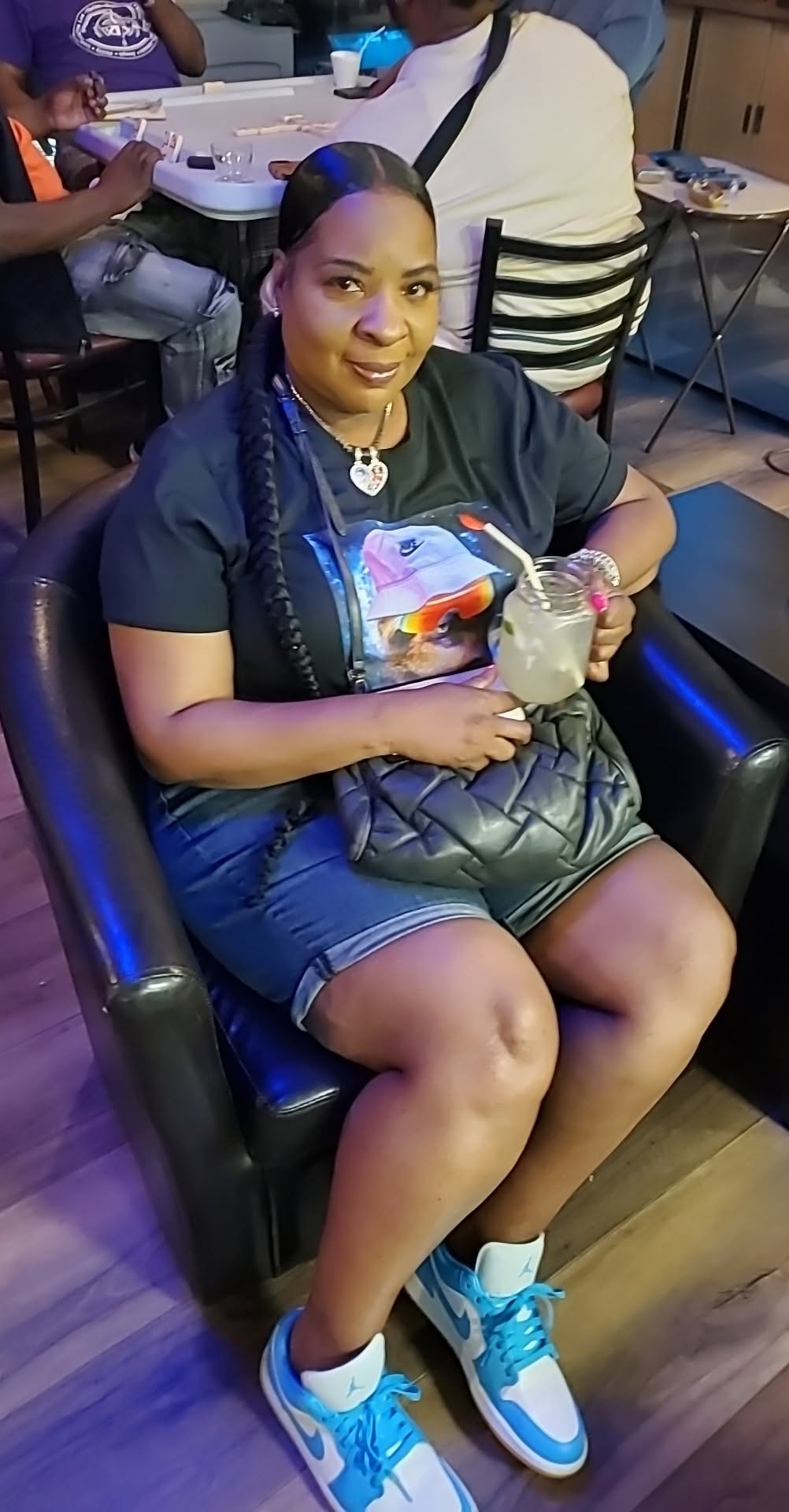 A guest relaxing with a cocktail at BSMU